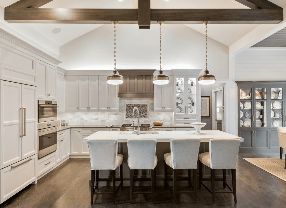 Custom kitchen renovation by Ridgestone Homes in Vaughan