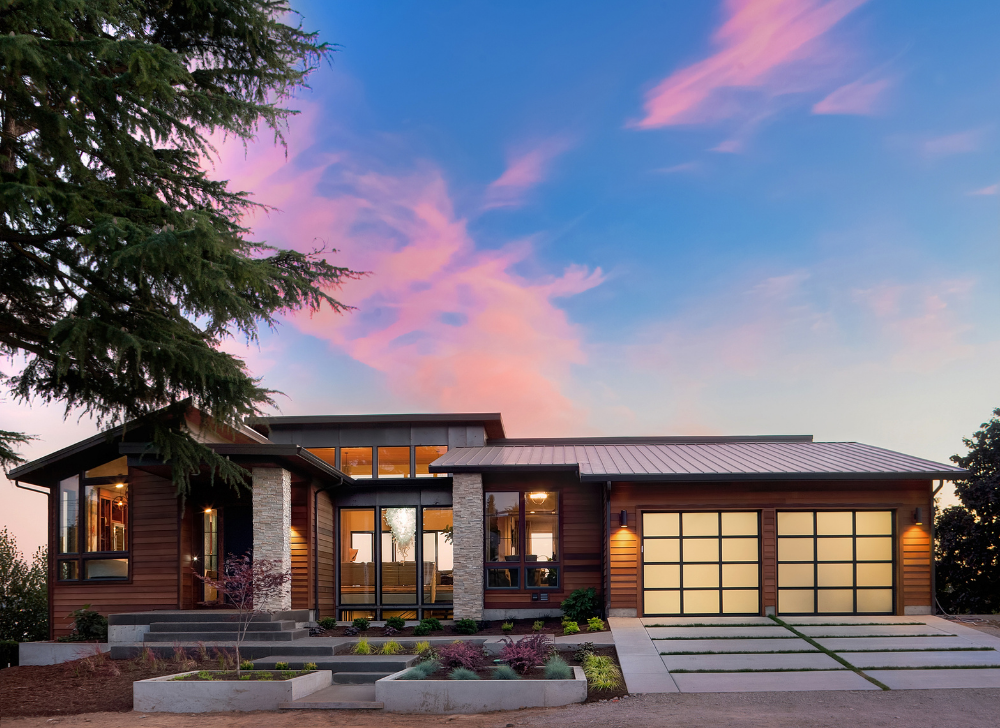 Custom Build Homes, Design-Build Options, Modern Bungalow Design