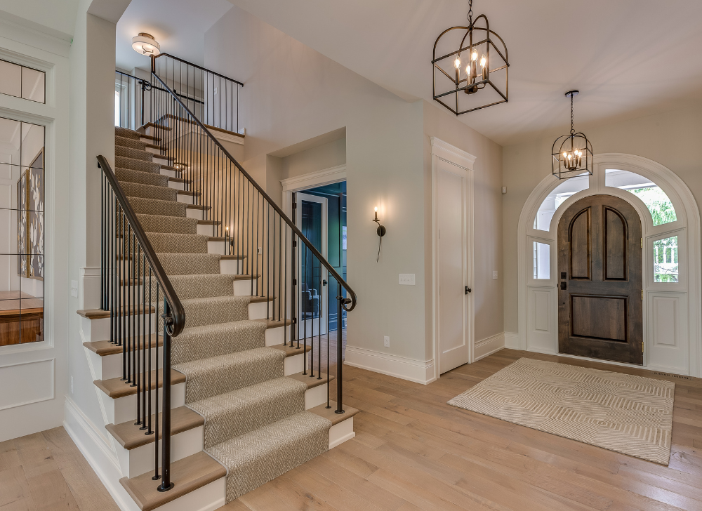 Whole Home Renovation, Entryway, staircase