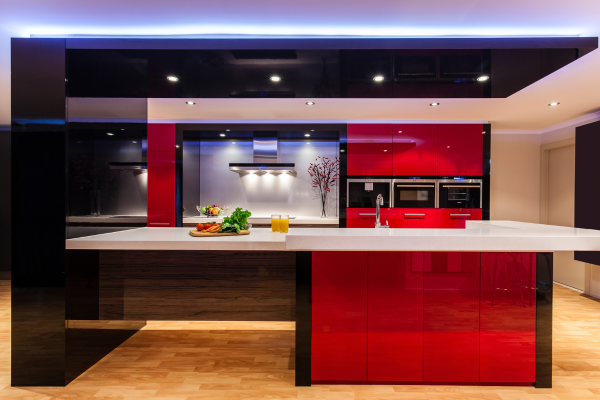 Bold-and-dramatic-colors-kitchen-design