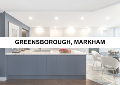 Condominium Kitchen and Bathroom Project in Markham, Greenborough