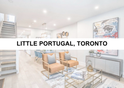 Interior Home Renovation Project in Little Portugal, Toronto