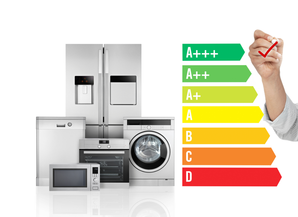 ENERGY STAR-rated appliances